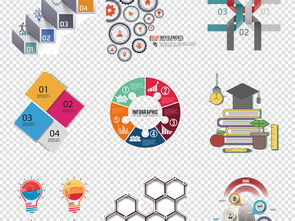 創意PPT數字目錄金字塔序列素材 提升辦公效率與視覺沖擊力
